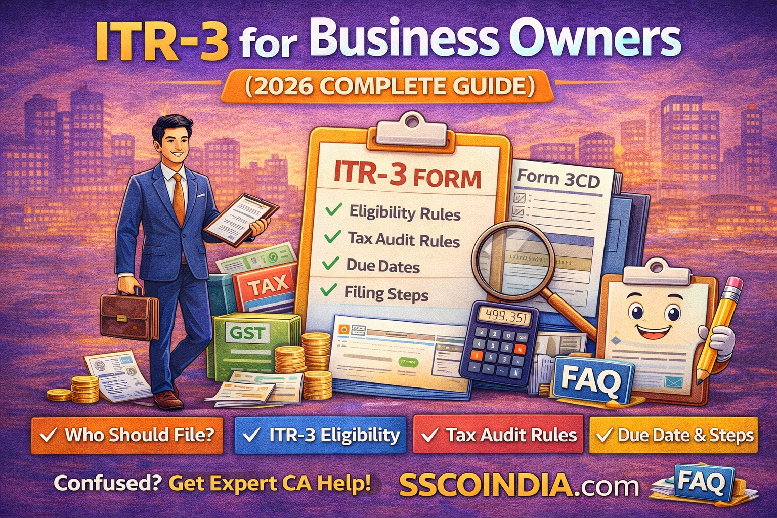 ITR 3 For Business Owners Complete Guide